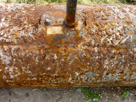 Corroded Underground Tank